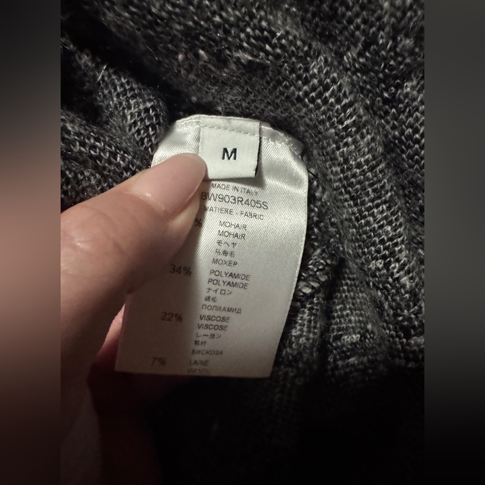 GIVENCHY Zebra Mohair Sweater (Oversized) - Picture 11 of 12